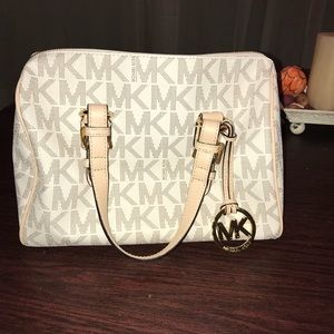 Créme colored Michael kors purse